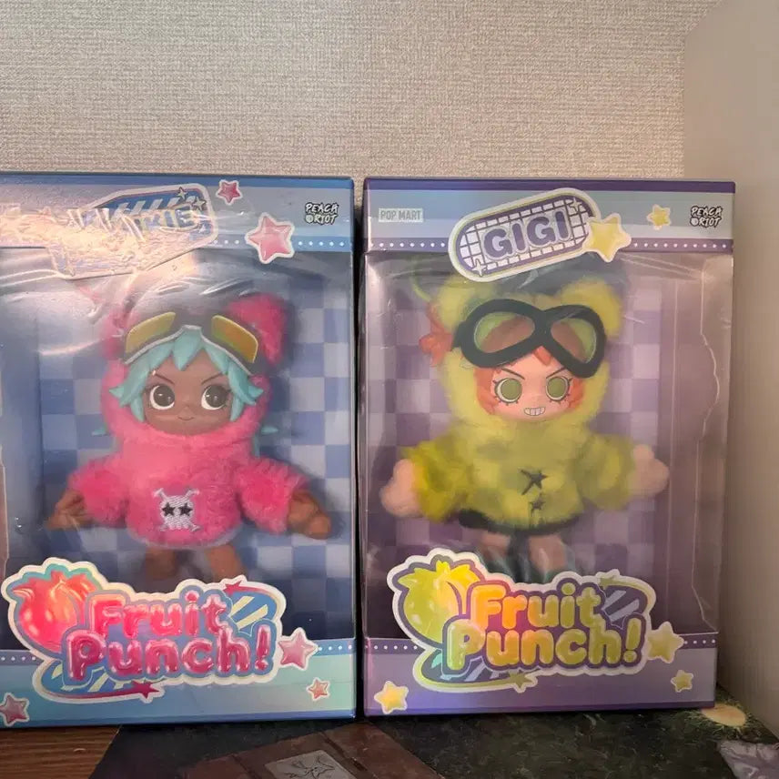 [BUNJANG] Pop Mart Peach Riot Fruit Punch Series Plush Keychain Frankie Gigi Poppy / 팝마트 피치라이엇 과일펀치 시리즈 인형 키링 프랭키 지지 파피