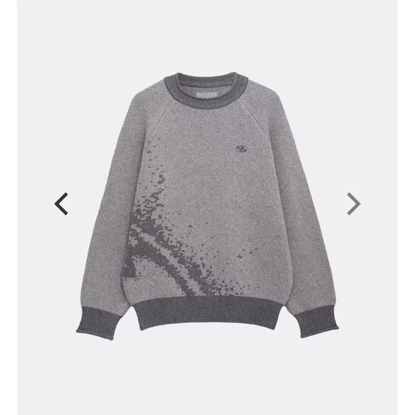 [BUNJANG] Sansan Gear 24FW Mosaic Knit / 산산기어 24fw 모자이크 니트 [2]