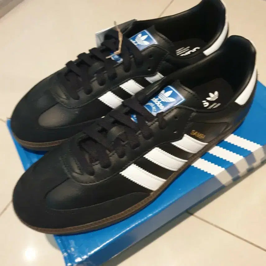 [BUNJANG] Adidas Samba Black Size 275 New / 아디다스 삼바 블랙 275 새상품