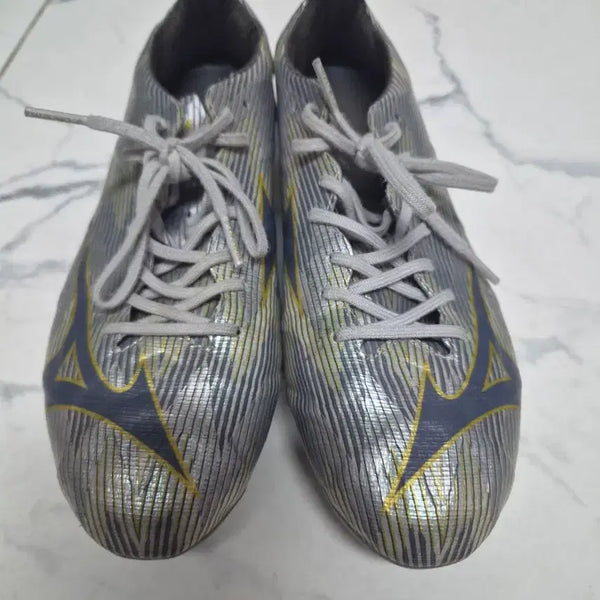 [BUNJANG] Mizuno Alpha 2 Elite AG 275 Soccer Cleats / 미즈노 알파2 엘리트 ag 275 축구화(급처)