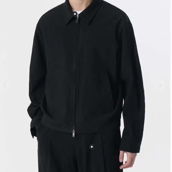 [BUNJANG] Musinsa Standard Crinkle Blouson Jacket / 무탠다드 무신사스탠다드 크링클 블루종 자켓
