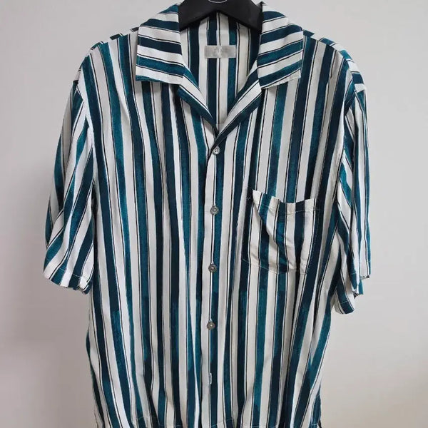 [BUNJANG] Time Homme Striped Shirt Size 100 / 타임옴므 스트라이프 셔츠 100