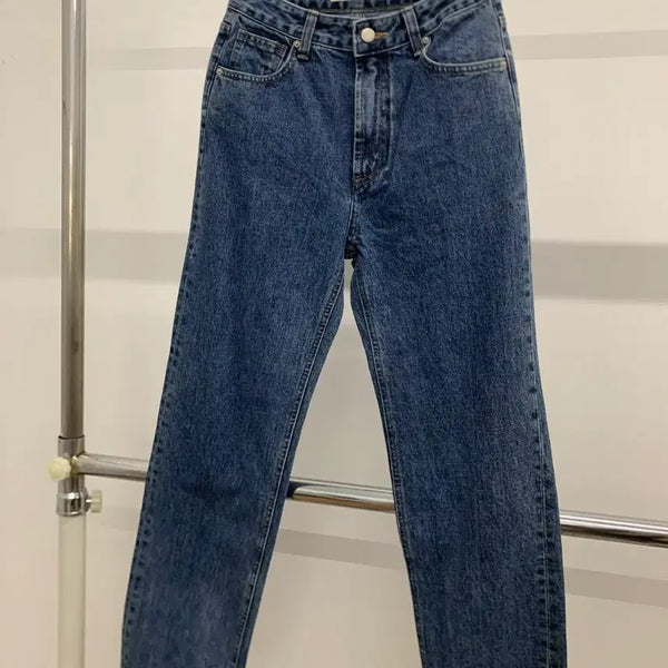 [BUNJANG] Mango Many Please Washed Denim Jeans (M) / 망고매니플리즈 청바지 m