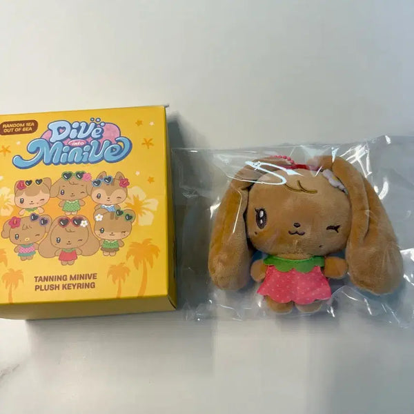 [BUNJANG] Matin Kim Cherry Tanning Plush Keyring Wonyoung / 미니브 체리 태닝 플러시 키링 원영