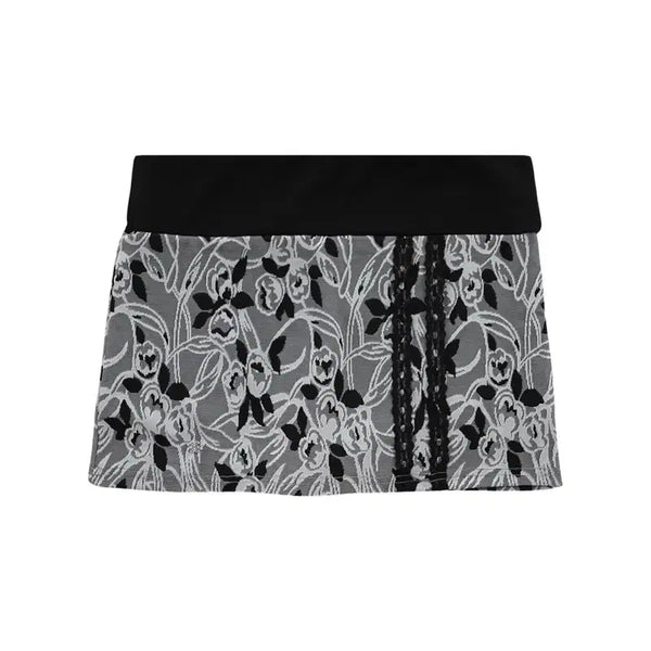 [BUNJANG] She's Mine Floral Jacquard Skirt / 쉬이즈미애 [ID] Floral Jacquard skirt 자카드스커트