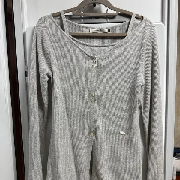 [BUNJANG] Atelier Nine Cardigan (Gray) / 아틀리에 나인 가디건 (그레이)