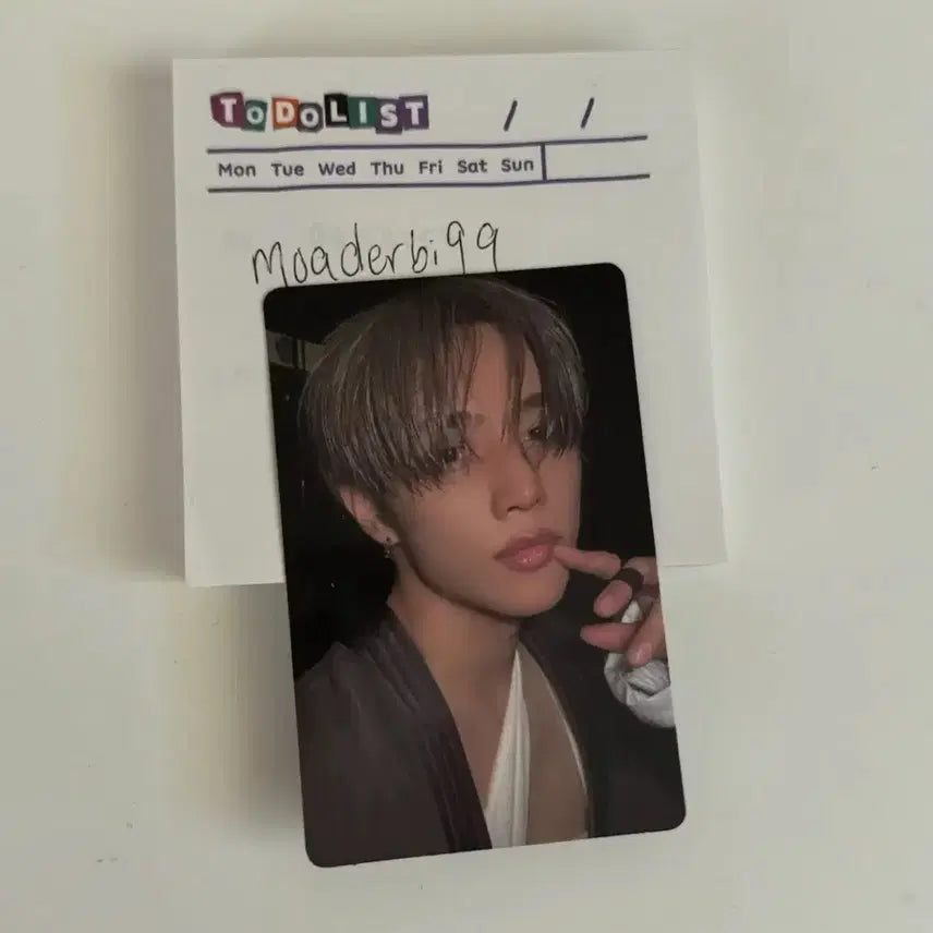 [BUNJANG] The Boyz Sunwoo Photocard / 더보이즈 선우 포카