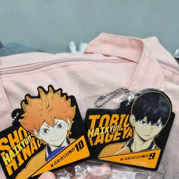 [BUNJANG] Haikyu!! Kuji Hinata Kageyama Suna Charm Bundle Set / 하이큐 쿠지 히나타 카게야마 스나 키링 일괄 판매