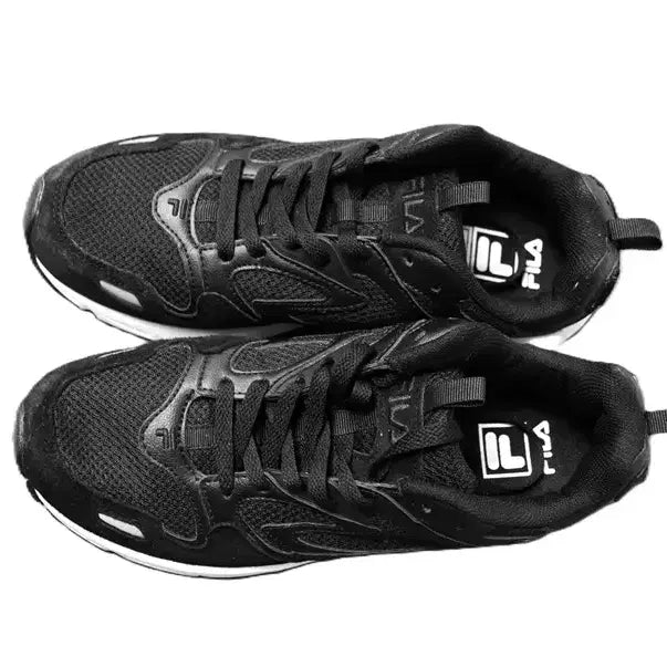 [BUNJANG] Fila Black Running Shoes 275mm / w162 휠라 블랙운동화 (런닝화) 275mm /새거수준/사놀까2