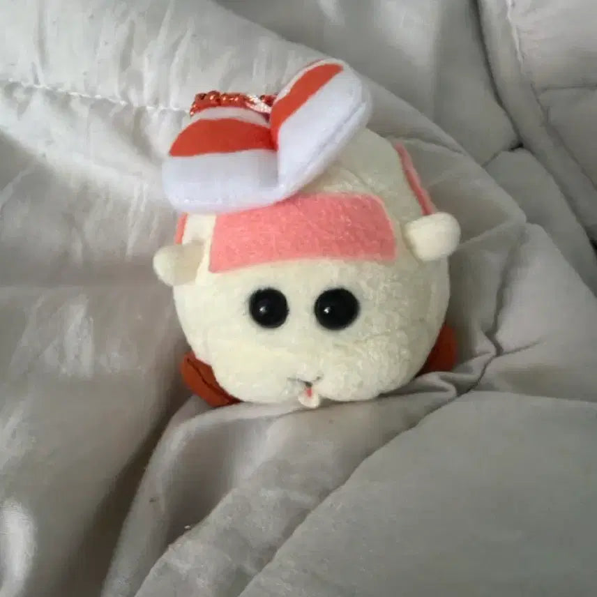 [BUNJANG] Shrimp Moruka Doll Keyring / 새우 모루카 인형 키링
