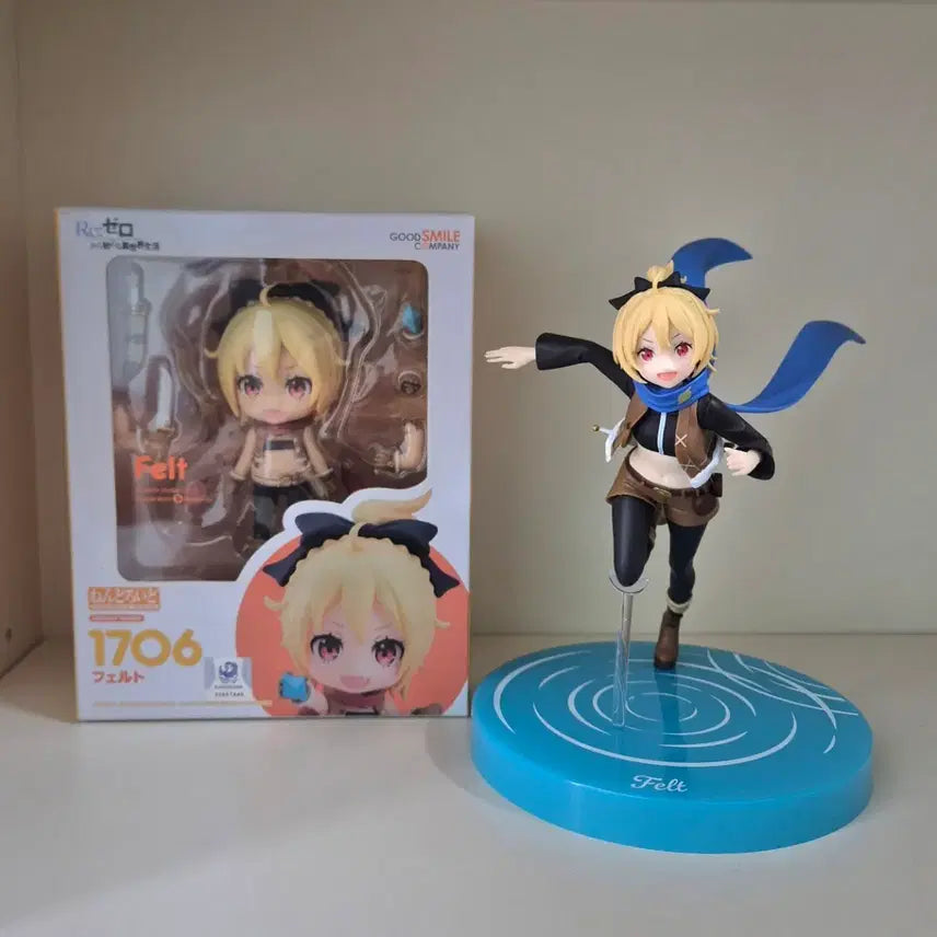 [BUNJANG] Re:Zero Felt Nendoroid & GiGO Figure Bundle Set / 리제로 펠트 넨도로이드 GiGO 피규어 일괄