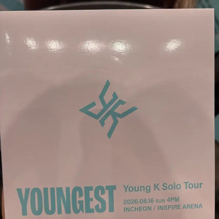 [BUNJANG] Young K Youngest Solo Concert Day 3 Entrance Gift / 영케이 솔로콘서트 영기스트 입장기프트 Day3