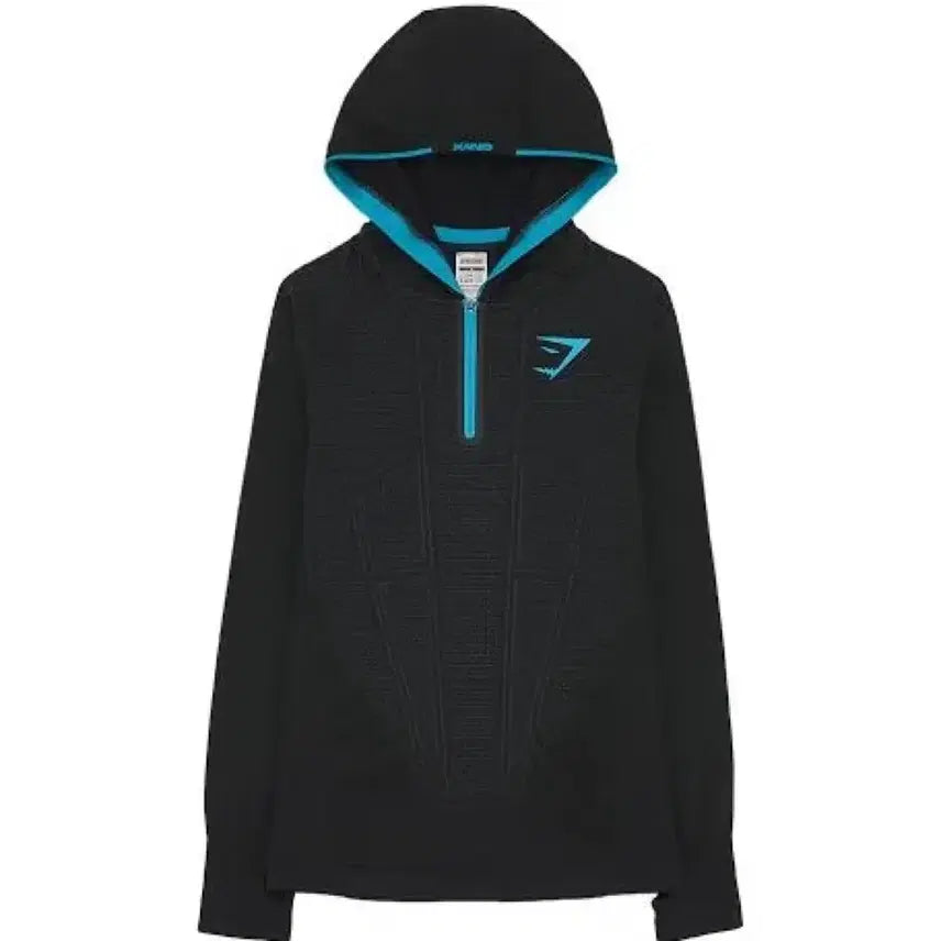 [BUNJANG] Gymshark Onyx V1 Hoodie Blue L / [미개봉] L 짐샤크 오닉스 v1 블루 후디 / v5 후드