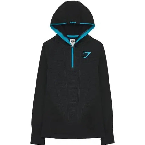 [BUNJANG] Gymshark Onyx V1 Hoodie Blue L / [미개봉] L 짐샤크 오닉스 v1 블루 후디 / v5 후드
