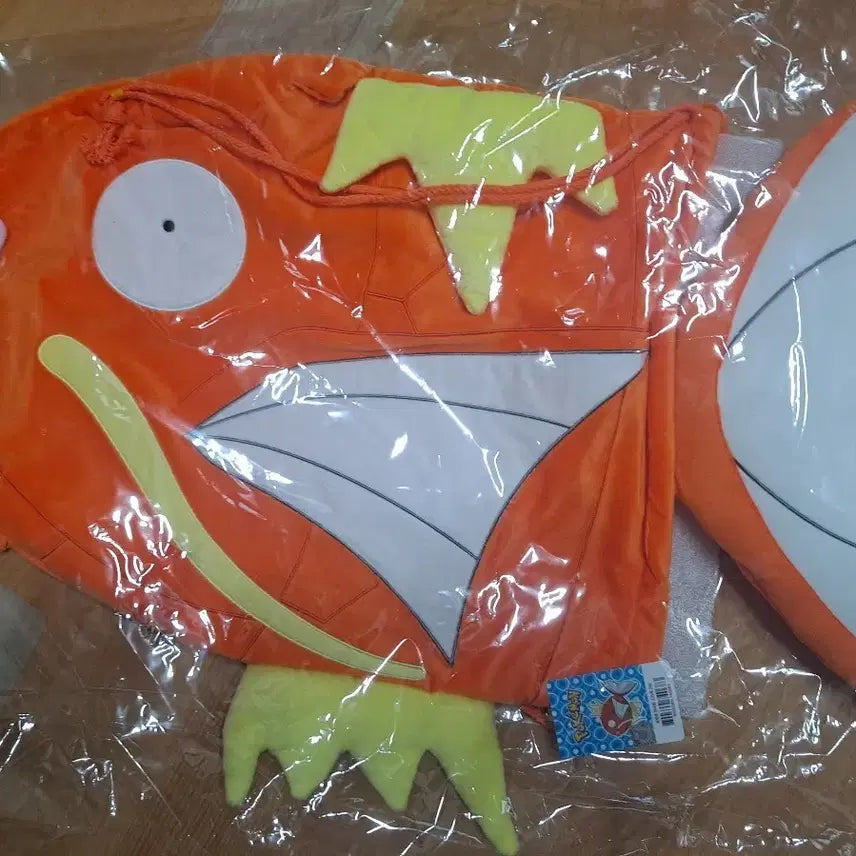 [BUNJANG] Pokemon Magikarp Gyarados Backpack Drawstring Bag / 포켓몬스터 잉어킹가방 갸라도스 백팩 조리개가방 캐릭터가방