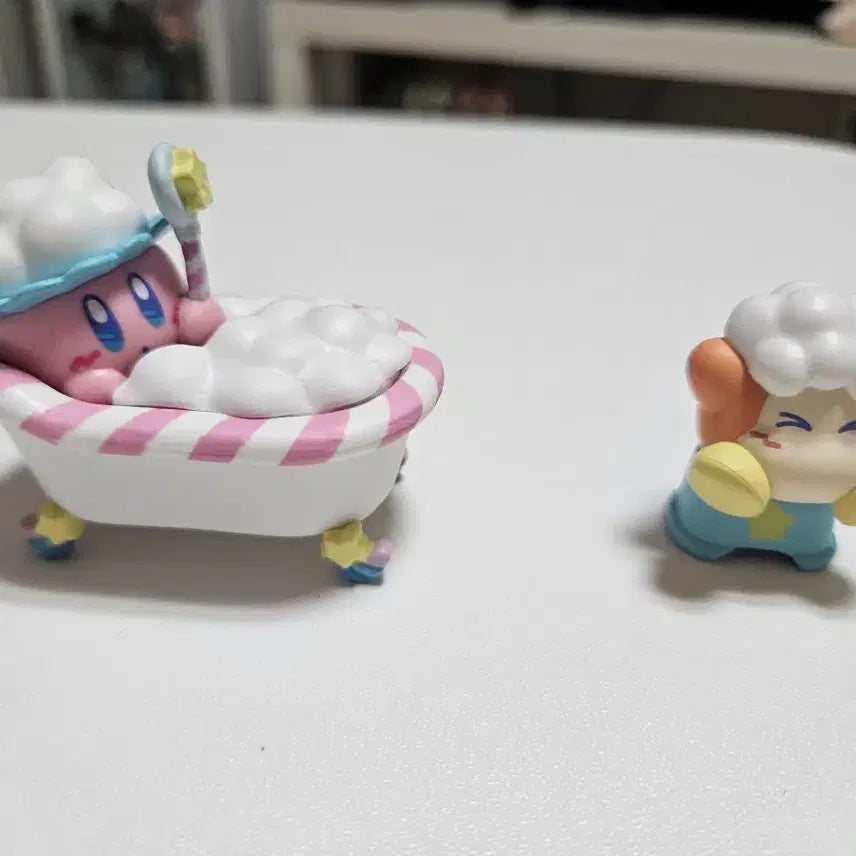 [BUNJANG] Kirby's Sweet Dreams Bath Gacha Figures Bundle Set / 별의커비 스윗 드림 목욕 가챠 2개 일괄