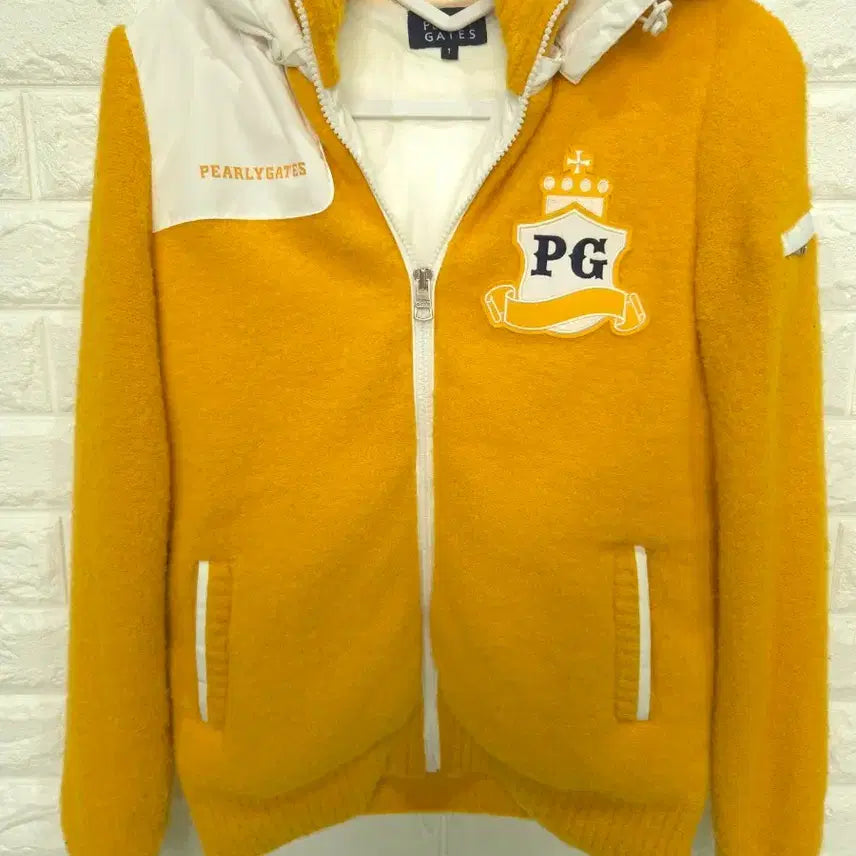 [BUNJANG] Paragdes Women's Hooded Color-Block Down Windproof Knit Zip-Up Jacket / 파리게이츠 여성 후드 배색 덕다운 방풍 니트 집업 자켓