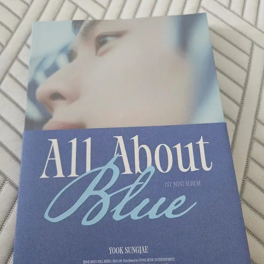 [BUNJANG] Yook Sung Jae Solo 1st Mini Album 'All About' Blue / 육성재 이제야 앨범