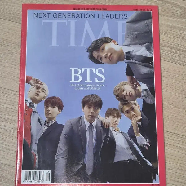 [BUNJANG] BTS 2018 TIME Magazine Cover / BTS TIME 타임지 2018년