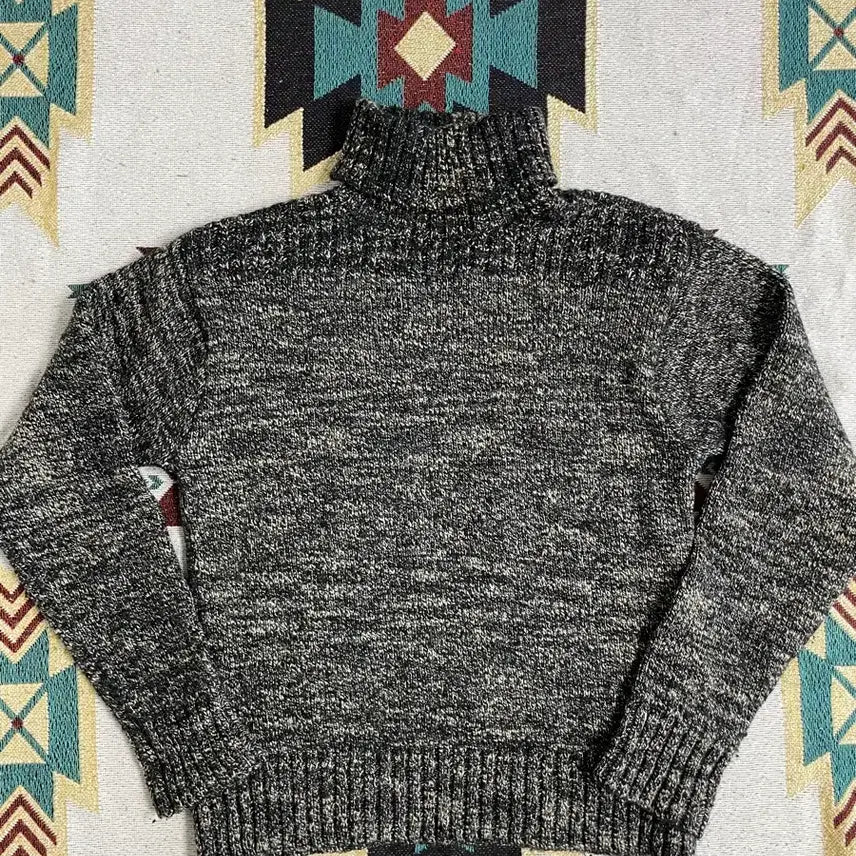 [BUNJANG] RRL Wool Blend Turtleneck Sweater / RRL 말드 울 블렌드 터틀넥 스웨터