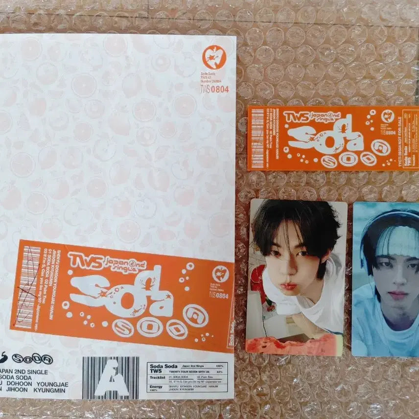 [BUNJANG] TWS Soda Soda Version A Dohoon Full Set / 투어스 소다소다 A버젼 도훈 풀세트