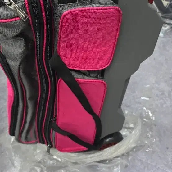 [BUNJANG] Rainmaster 3-Ball Bowling Bag Pink/Gray / 레인마스터 3볼백 새상품 핑크그레이
