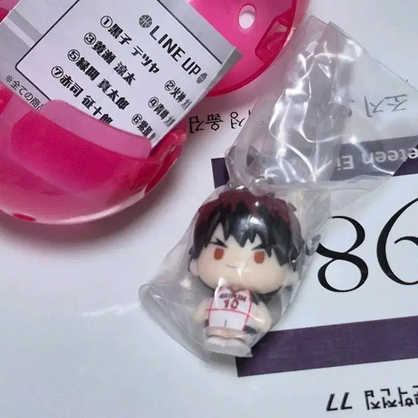 [BUNJANG] Kuroko's Basketball Kagami Taiga Medallion Keyring Figure / 쿠농 쿠로코의농구 카가미 타이가 메지루시 키링 피규어