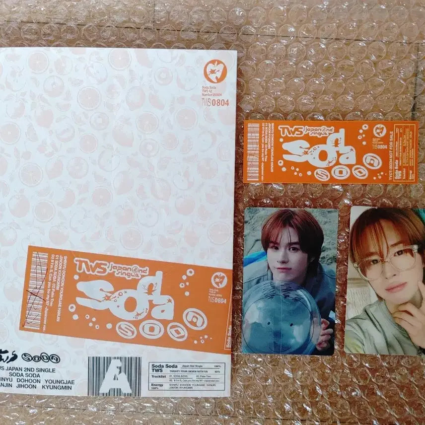 [BUNJANG] TWS Soda Soda Ver. A Kyungmin Full Set / 투어스 소다소다 A버젼 경민 풀세트