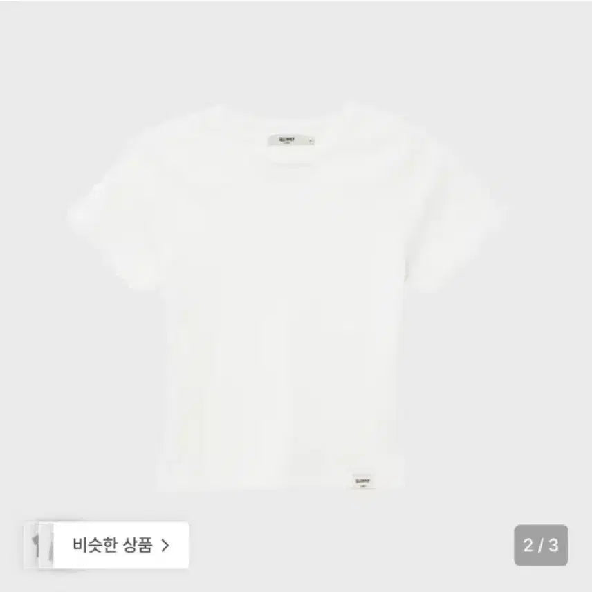 [BUNJANG] Gloomy G Baby Tee White M / 글로니 G BABY TEE 화이트 M