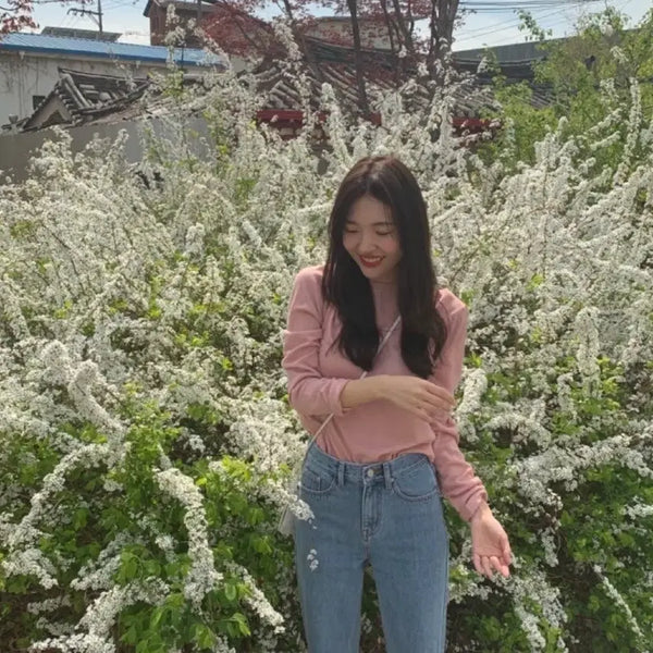 [BUNJANG] CodeYu More Knit Pink / 코드유 모어니트