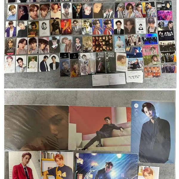 [BUNJANG] EXO Kai Bundle Set Photocards & Goods / 엑소 카이 포카 굿즈 일괄판매