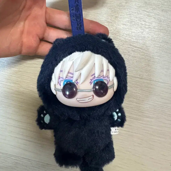 [BUNJANG] Jujutsu Kaisen Gojo Satoru Cat Plush Keychain / 안전결제 가능 정품 주부부 고죠