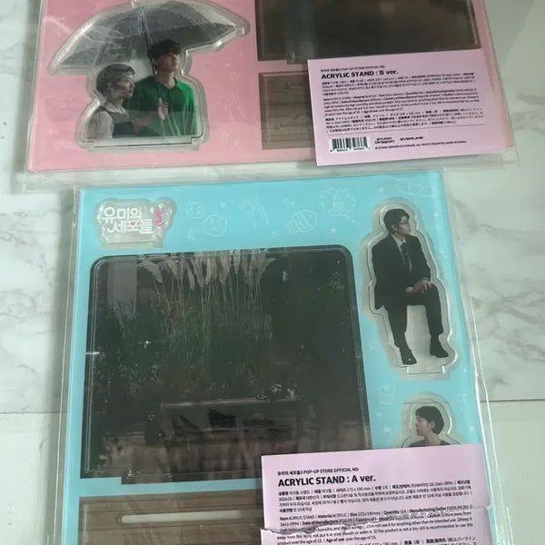 [BUNJANG] Yumi's Cells Kim Jae Won Kim Go Eun Shin Sun Rok Acrylic Stand / 유미의 세포들 팝업 김재원 김고은 신순록 아크릴 스탠드