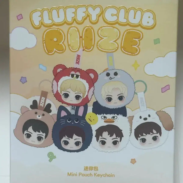 [BUNJANG] RIIZE Popmart Mini Pouch Plush Keychain Sealed / 라이즈 팝마트 미니 파우치 키링 미개봉 양도 인형