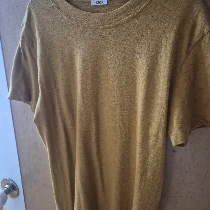 [BUNJANG] NOWOS Ecru Short-Sleeve T-Shirt / NOWOS 에크루 구매