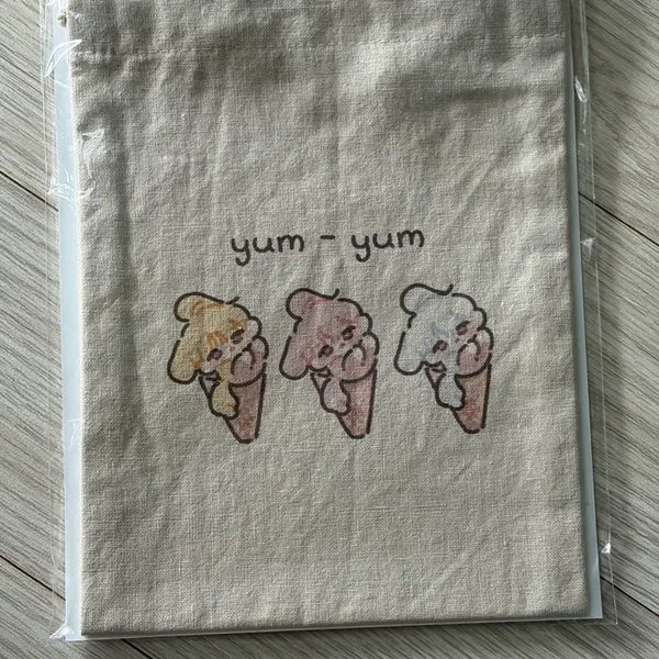 [BUNJANG] Demutej Jichu Daemundae Pouch / 데못죽 지츄님 뭉대스크림 문대 파우치 킁문 큰문 안경닦이