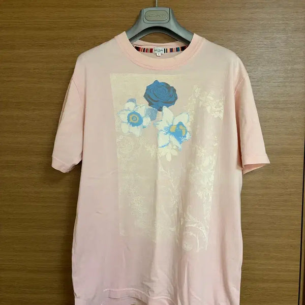 [BUNJANG] Paul Smith Japan Pink Short Sleeve T-Shirt L / 폴스미스 재팬 반팔티 연핑크 L