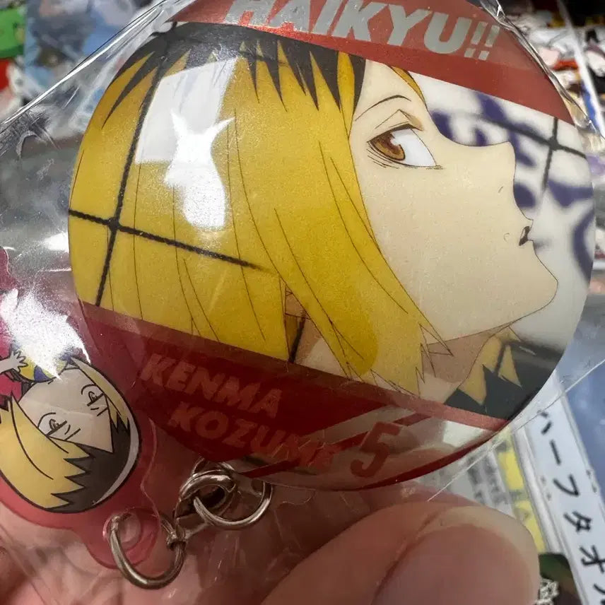 [BUNJANG] Haikyuu!! Kozume Kenma Can Badge & Acrylic Keyring / 하이큐 코즈메 켄마 캔뱃지 아크릴 키링