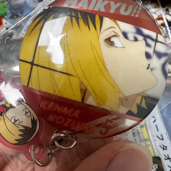 [BUNJANG] Haikyuu!! Kozume Kenma Can Badge & Acrylic Keyring / 하이큐 코즈메 켄마 캔뱃지 아크릴 키링