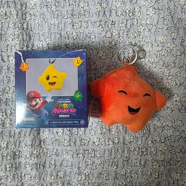 [BUNJANG] Super Mario Galaxy Luma Cheeco Plush Keychain Orange / 슈퍼마리오 갤럭시 루마 치코 인형 키링 오렌지