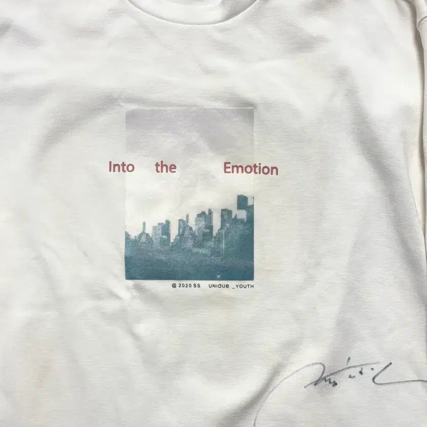 [BUNJANG] Jung Hae-in Autographed Mind Bridge Sweatshirt / 정해인 친필 사인 맨투맨 판매합니다