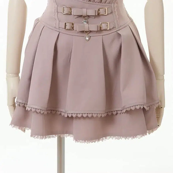 [BUNJANG] Liz Lisa Style Blouse and Skirt Set / 리즈리사 스커트 양산형블라우스