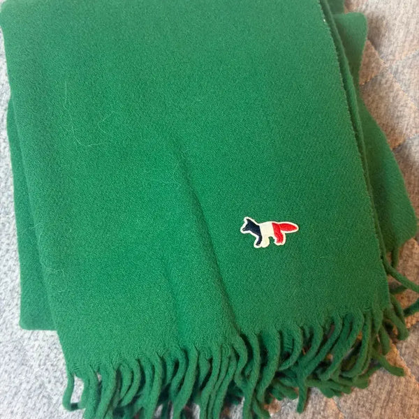 [BUNJANG] Maison Kitsuné Wool Scarf / (에누리 어렵습니다)메종키츠네 목도리 머플러