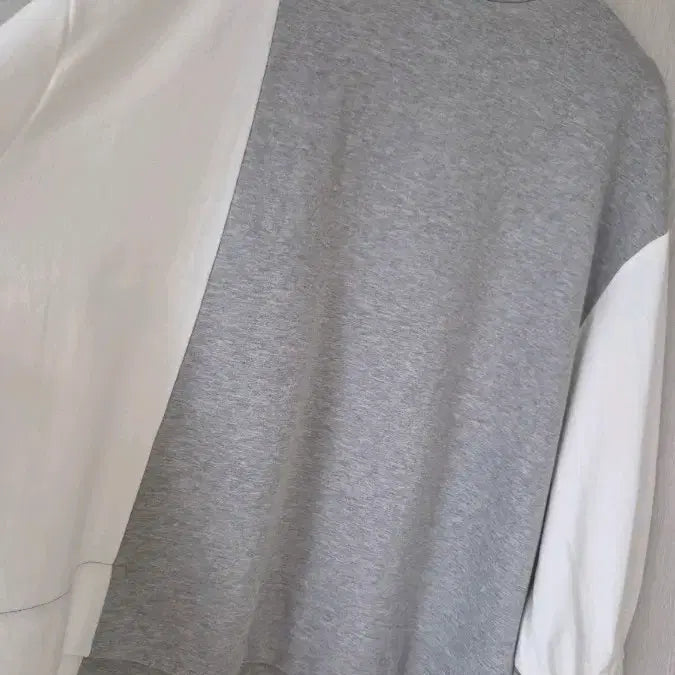[BUNJANG] Loose Fit Color-Blocked T-Shirt / 루즈핏 배색 티셔츠 새상품