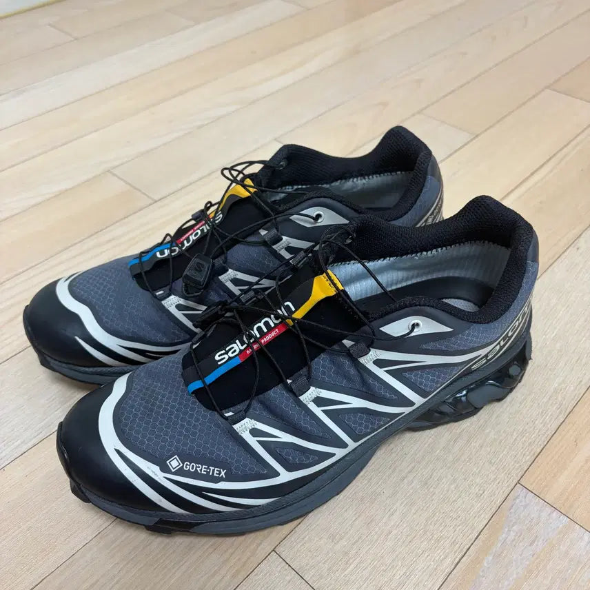 [BUNJANG] Salomon XT-6 Gore-Tex Black Ebony Shoes / 살로몬 XT-6 고어텍스 블랙 에보니