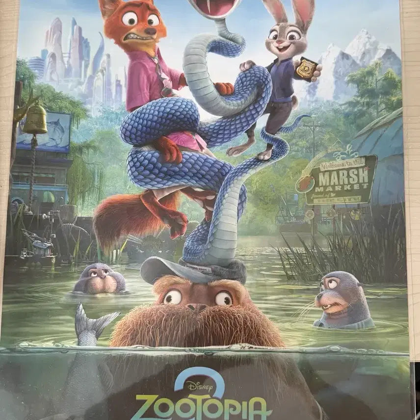 [BUNJANG] Disney Zootopia 2 Movie Poster / 디즈니 주토피아 2 포스터