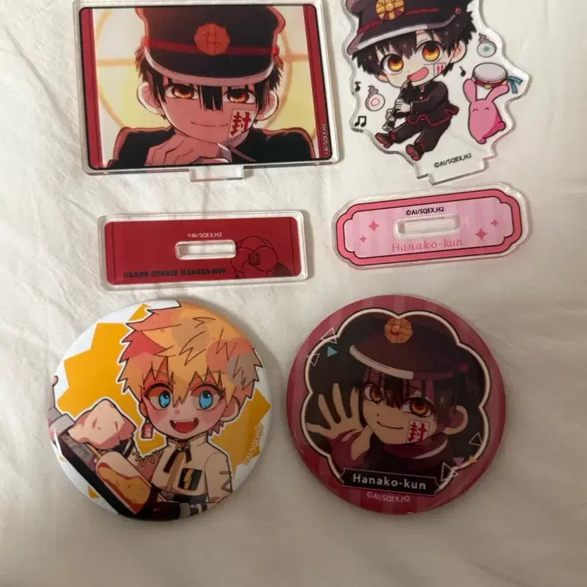 [BUNJANG] Jibaku Shonen Hanako-kun Hanako Acrylic Standee Bundle Set / 지하군 하나코 굿즈 일괄