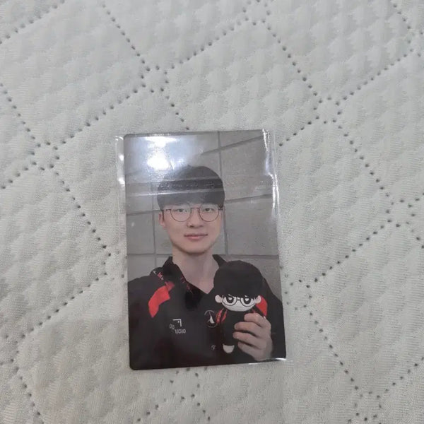 [BUNJANG] T1 Faker 20cm Plushie POB Photocard / 페이커 인형 포카
