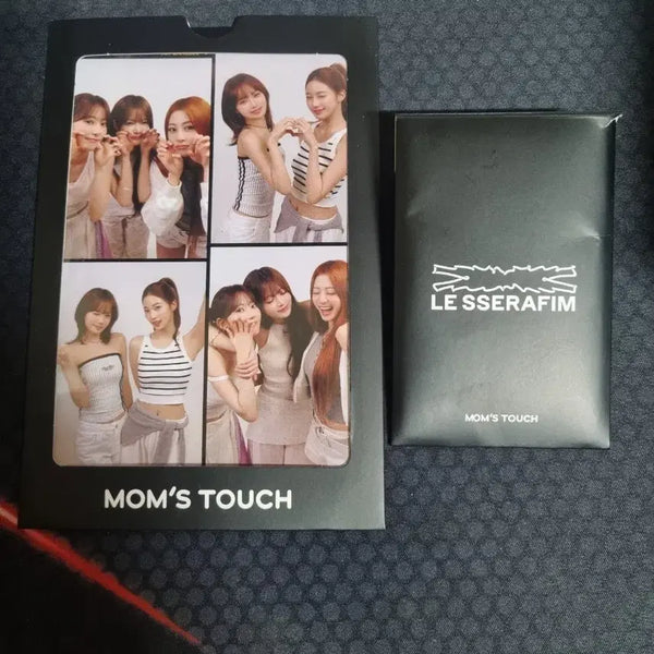 [BUNJANG] LE SSERAFIM Mom's Touch Photocard Set / 르세라핌 MOM'S TOUCH 포토카드 팝니다