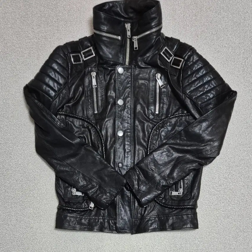 [BUNJANG] 100% Lambskin Leather Jacket / 100% 양가죽 자켓